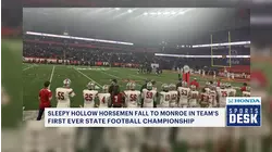 Sleepy Hollow Horsemen fall to Monroe in team's first ever state football championship game