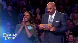 Kiara gets 152 points! Will Louise seal the deal? | Family Feud