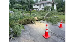 Cleanup underway after severe thunderstorms across parts of Long Island