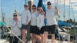 All-female sailboat racing team making waves