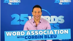 Corbin Bleu Plays Word Association