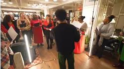 The love of singing and joy this holiday season