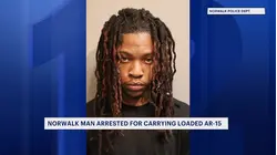 Police: Norwalk man had loaded AR-15 assault rifle inside his backpack without permit