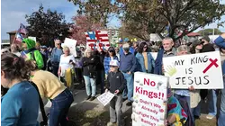 'No Kings' protest comes to Ossining park