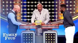 My hair is migrating from my head to my... | Family Feud