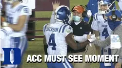 Duke's Deon Jackson's Trick Play Touchdown Pass