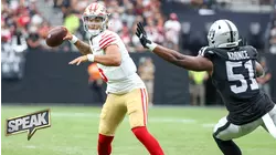 49ers QB Trey Lance was not spotted at practice today after NFL Network  reported that Sam Darnold would be QB2 behind Brock Purdy. Brandon Allen,  who has received praise from coach Kyle