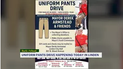 Linden mayor announces fundraiser to help families purchase school uniforms