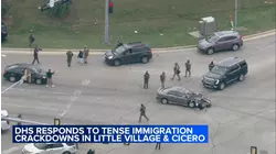 DHS gives info on alleged car ramming, defends apparent tear gas use