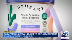 LA County reports case of infant botulism amid outbreak linked to recalled formula