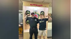 'This is what it's all about.' Westport Eagle Scout builds shrine for town firefighters killed in line of duty