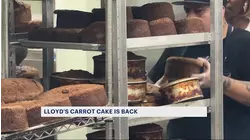 Beloved Lloyd's Carrot Cake reopens ahead of Thanksgiving