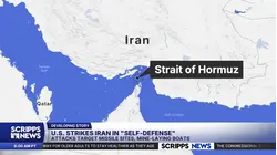 US military carries out 'self-defense' strikes in Iran