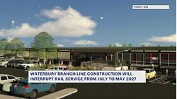 Bus service to replace Metro North Waterbury Branch trains during station construction