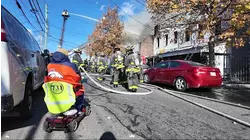 16 people displaced following 5-alarm fire in Van Nest