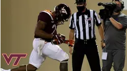 Khalil Herbert Electric in First Game as a Hokie