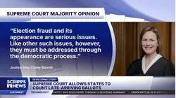 Supreme Court allows states to count late-arriving ballots