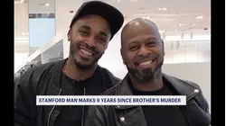 Stamford man marks 9th anniversary of brother's fatal shooting in Bridgeport by advocating to end gun violence