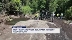 Water continues to rush out of broken pipe, leaving thousands without water service