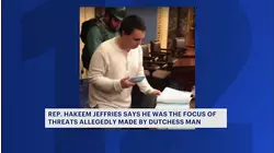 Dutchess man pardoned for Jan. 6 Capitol attack back in jail, accused of threatening to kill Rep. Hakeem Jeffries