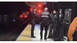 Teen arrested after single bullet wounds 2 during gunfire into Bellport LIRR train