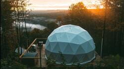 Tiny BNB: Modern Mountaintop Dome Home
