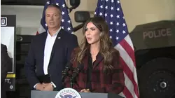 DHS Secretary Noem speaks in Gary, Indiana