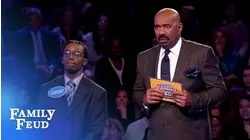 He gets 187 points! Then THIS happens... | Family Feud