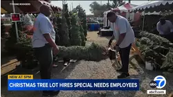 Former NFL player who owns OC Christmas tree farm supports special needs community with his business