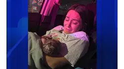 Baby born on way to hospital after surprise delivery in family car