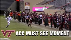 Virginia Tech TE James Mitchell Makes The One-Handed Grab | ACC Must See Moment