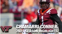 Chamarri Conner Regular Season Highlights | Virginia Tech DB