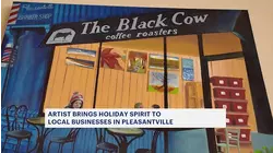 Pleasantville artist captures community's holiday spirit in paintings