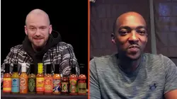 Anthony Mackie Quotes Shakespeare While Eating Spicy Wings