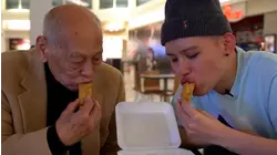 Grandpa Tries American Chinese Fast Food