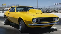 Crusher Camaro Drag Testing