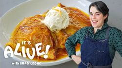 Claire Makes Sourdough Crêpes Suzette