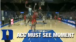 Duke's Jalen Johnson Delivers A Dunk For The Ages | ACC Must See Moment