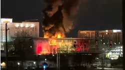 Huge building fire breaks out at Raleigh Convention Center