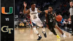 Miami vs. Georgia Tech Men's Basketball Highlights (2019-20)