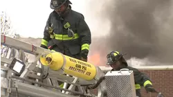 CFD battling large fire on West Side