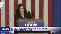 Michigan Gov. Gretchen Whitmer says she's not running for president in 2028
