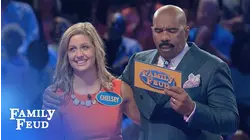 Can Chelsey and Kyle CLEAN UP? | Family Feud