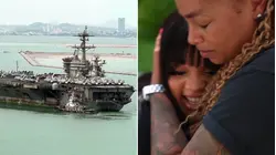 See USS Abraham Lincoln Sailor Reunite With Family