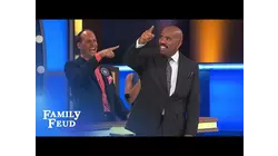 That trapeze artist is really SWINGING!!! | Family Feud