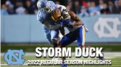Storm Duck 2022 Regular Season Highlights | North Carolina DB