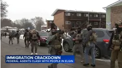 Feds involved in crash, deploy 'chemical irritants' in Elgin: Police