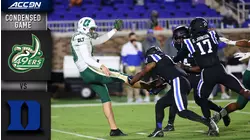 Charlotte vs. Duke Condensed Game | 2020 ACC Football