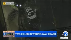 2 drivers killed in violent wrong-way crash in Santa Ana