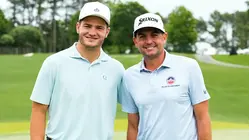 Drake Maye takes on Truist pro-am with Keegan Bradley